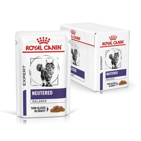 RC Vet Expert Cat Neutered Balance in Gravy 4x12x85gr