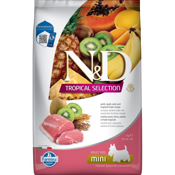 Farmina Dog Tropical Adult Mini Porc 5kg