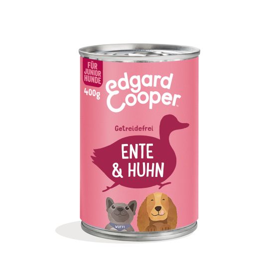 E&C Canine Junior Canard & Poulet avec Banane 400gr