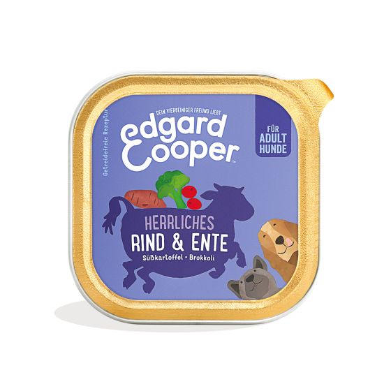 E&C Canine Adult Boeuf & Canard avec Patate douce 150gr