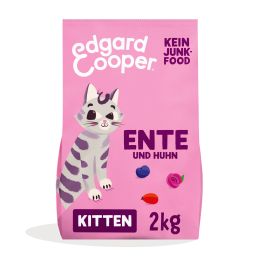 E&C Feline Kitten Canard et Poulet frais avec des Myrtilles 2kg