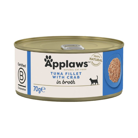 Applaws Tuna & Crab Box 70gr