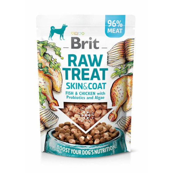 Brit Raw Treat Dog Skin and Coat 40gr