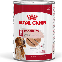 Royal Canin dog Boite Medium Adult 12x410gr