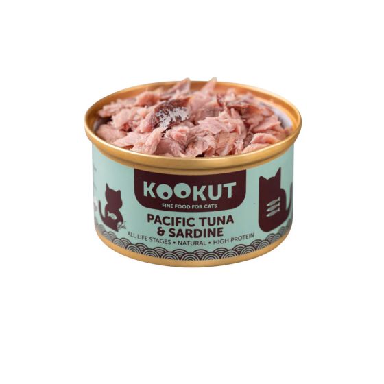 Kookut Cat Thon Pacifique & Sardine 70gr