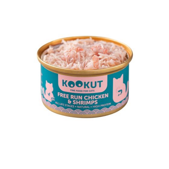 Kookut Cat Chicken & Shrimp 70gr