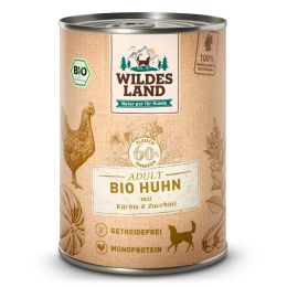 Wildes Land Organic Adult Box Pumpkin Chicken & Zucchini 400g