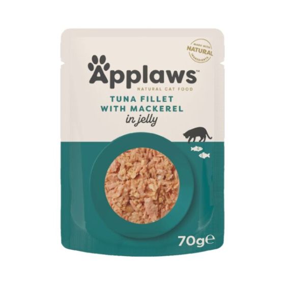 Applaws Pouch en Gelée Thon&Maquereau 70gr