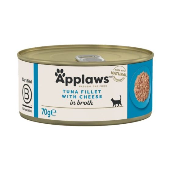 Applaws Tuna Fillet & Cheese Box 70g