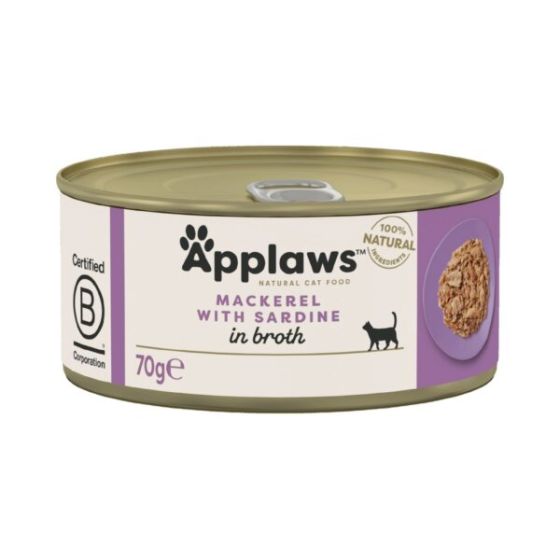 Applaws Boite Maqueraux & Sardine 70gr