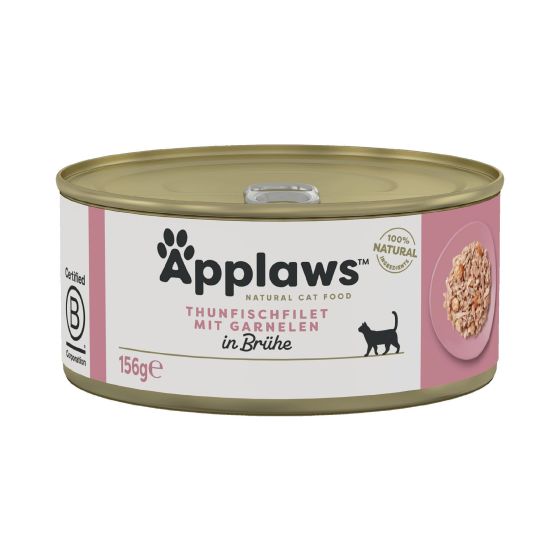 Applaws Tuna Fillet & Prawn Box 156g