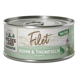 Wildes Land Fel Adult Filet Poulet & Thon 12x 80g