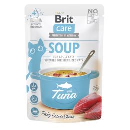 Brit Care Cat Feline Adult Soup with Tuna 15x75gr