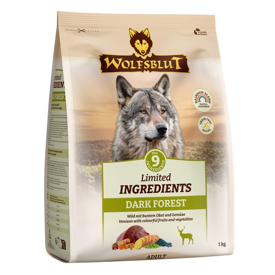 Wolfsblut Limited Ingredients Can Adult Dark Forest Gibier 1kg