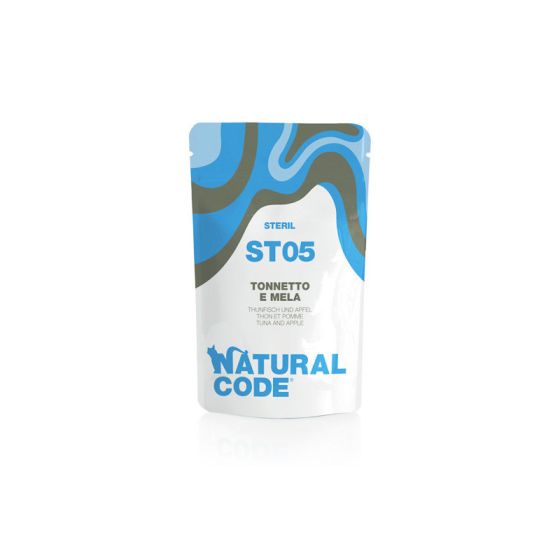 Natural Code bag ST05 Tuna Apple 70gr