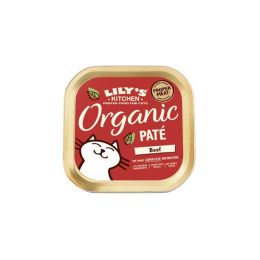 Lily's Kitchen Cat Paté Organic Boeuf 85gr