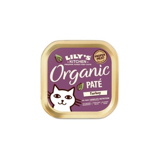 Lily's Kitchen Cat Paté Organic Turkey 85gr