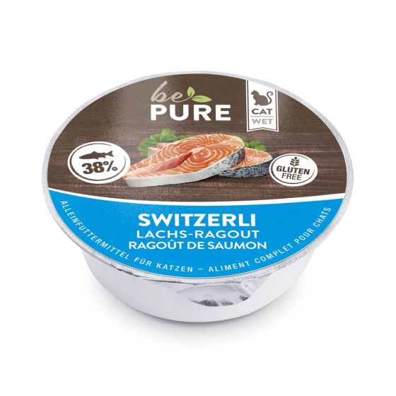 Bepure Switzerli Ragout de saumon 24x85gr