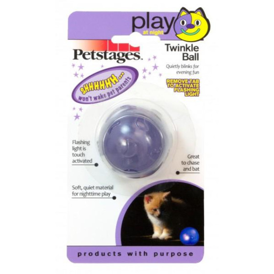 Jouet Chat Petstage Twinkle Ball