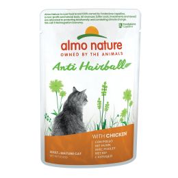 Almo Cat Chicken Anti hairball Bag 30x70gr