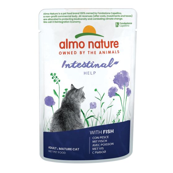 Almo Cat Intestinal Bag Fish 30x70gr