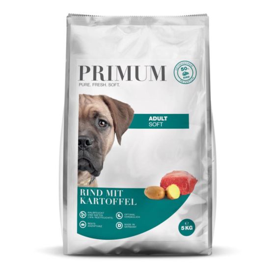 Primum Dog Soft Adult Boeuf avec Pdt 5kg