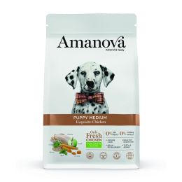 Amanova Dog Puppy Low Grain Medium Quality Chicken 2kg