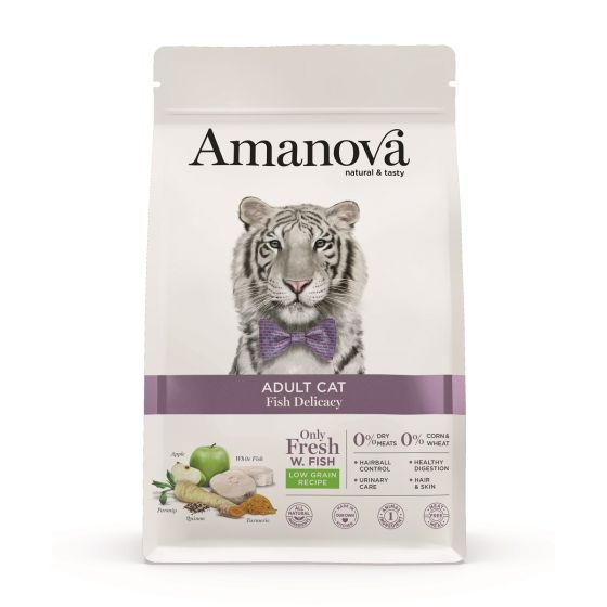 Amanova Cat Low Grain Fish Delicacy 1.5kg