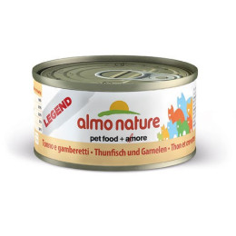 Cat food Almo in a box of 70 g tuna and shrimps