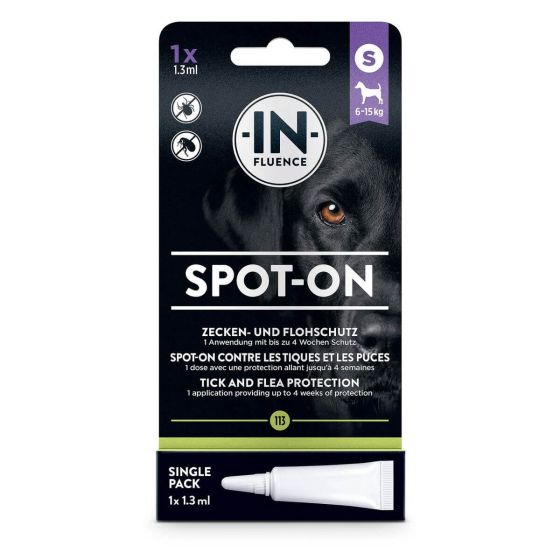 In-Fluence Spot On Dog S 5x1.3ml