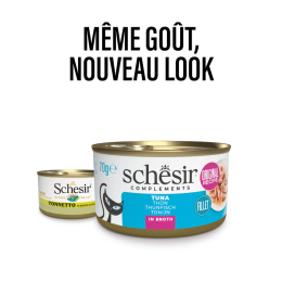 Schesir Cat Box 70g (Broth) Tuna