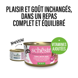 Schesir Cat Box 85g Tuna&Ham