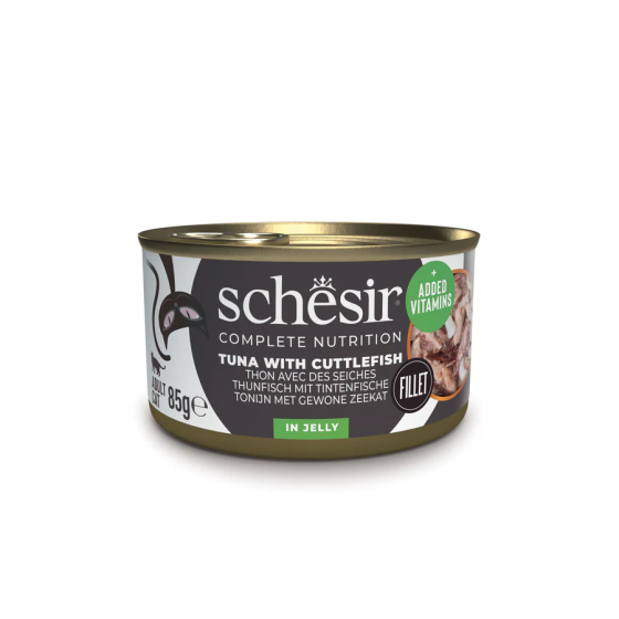 Schesir Cat Box 85gr Tuna Cuttlefish