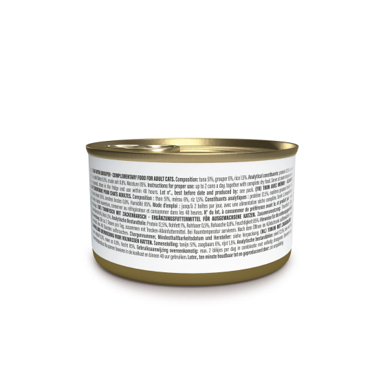 Schesir Cat Box 70gr Tuna with Grouper