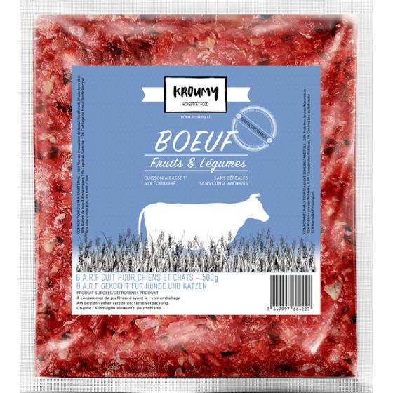 Kroumy Chien COOKED de 15 à 18kg
