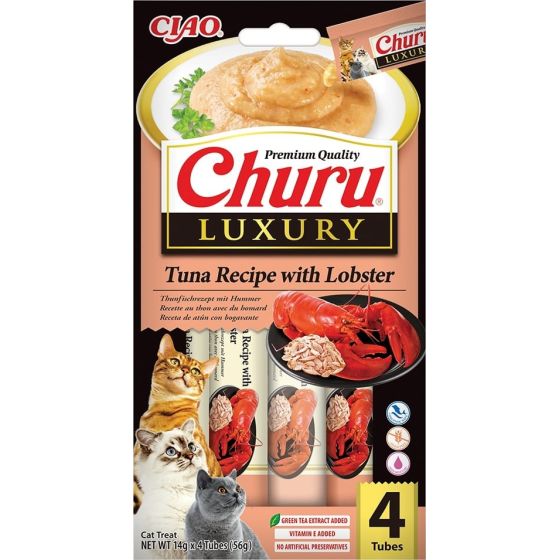 Inaba Churu Luxury Tuna wilh Lobster 4x14gr