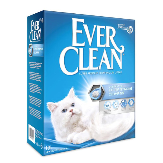 Litter Everclean Extra Strong Clumping UNSCENTED 10l