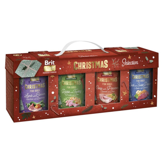 BRIT CARE Canine Christmas Selection 4x400gr