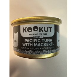 Kookut Cat SENIOR Tuna & Mackerel 70gr