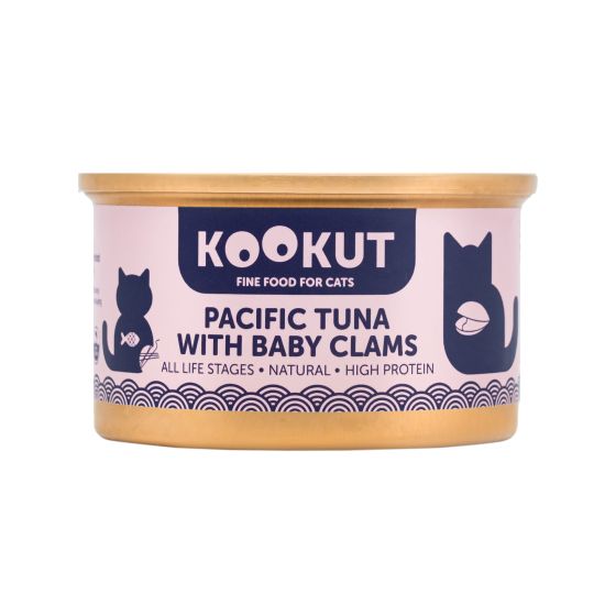 Kookut Cat Thon Pacifique & Coques 70gr