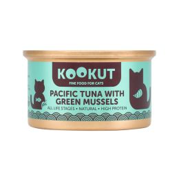 Kookut Cat Thon Pacifique & Moule Verte 70gr