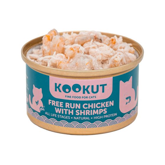 Kookut Cat Chicken & Shrimps 70gr
