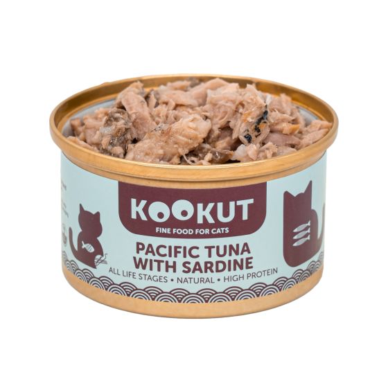 Kookut Cat Thon Pacifique & Sardine 70gr