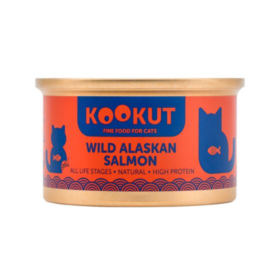 Kookut Cat Saumon d'Alaska 70gr