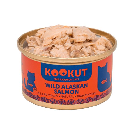 Kookut Cat Saumon d'Alaska 70gr