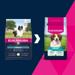 Eukanuba dog adult Small&Medium Lamb&Rice 2.5 kg