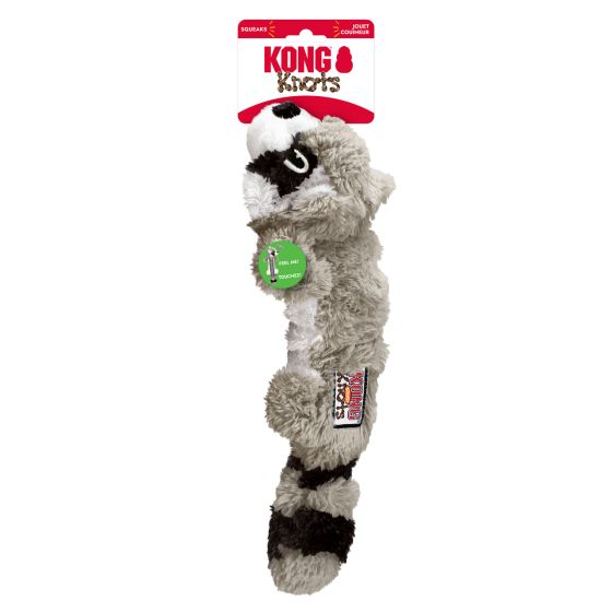 Kong Scrunch Knots Raccoon S/M