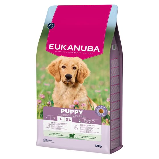 Eukanuba dog Puppy L/XL Lamb&Rice 12kg
