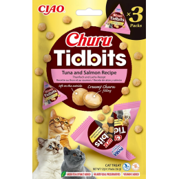 Inaba Churu Tidbits Cat Thon Saumon 3x12gr