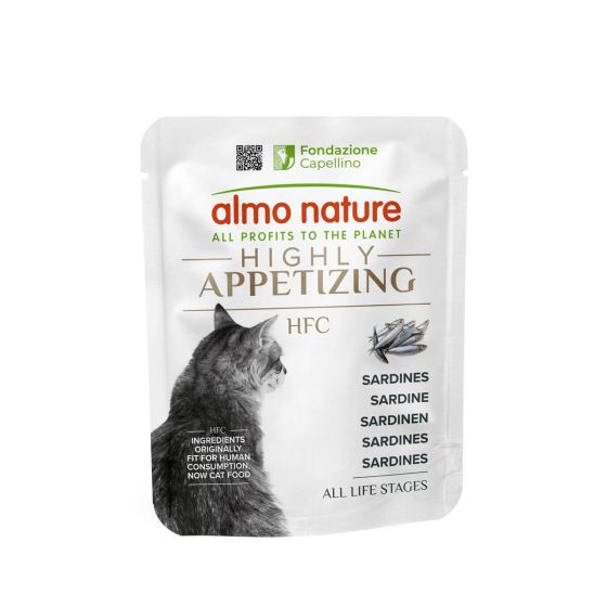 Almo Cat Appetising Sardine Sachet, 50g